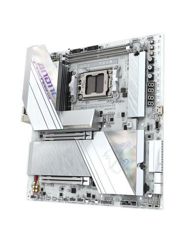 Gigabyte X870 Aorus Tachyon Ice Amd X870 Gniazdo Am5 Rozszerzone Atx