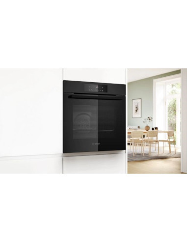 Piekarnik Elektryczny Bosch Hba572Em3 Serie 4 71 L | Airfry | Pyroliza | Termoobieg | Czarny Mat