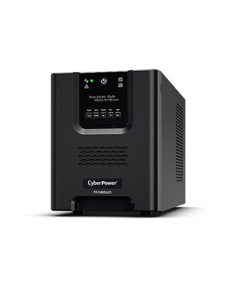 Cyberpower Pr1500Elcd Zasilacz Ups Technologia Line-Interactive 1,5 Kva 1350 W 8 X Gniazdo Sieciowe