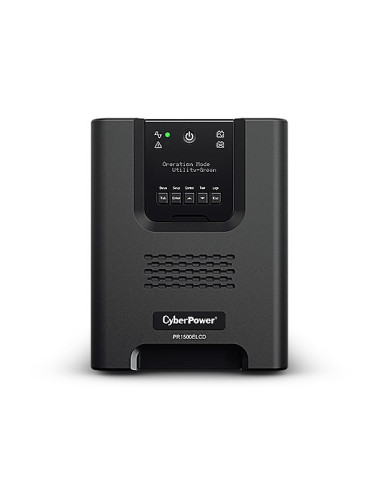 Cyberpower Pr1500Elcd Zasilacz Ups Technologia Line-Interactive 1,5 Kva 1350 W 8 X Gniazdo Sieciowe