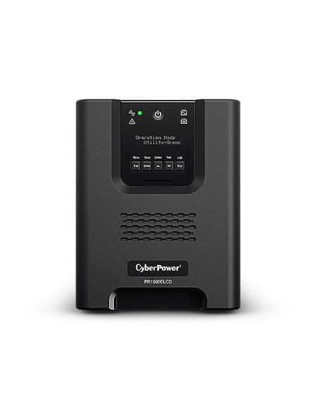 Cyberpower Pr1500Elcd Zasilacz Ups Technologia Line-Interactive 1,5 Kva 1350 W 8 X Gniazdo Sieciowe