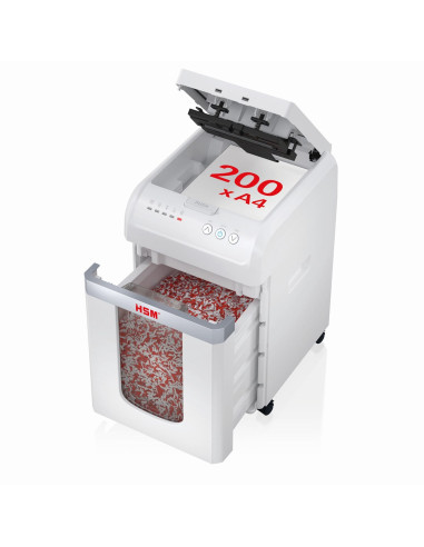 Hsm Shredstar Autofeed X200, 30L, P4, 4X12 Mm