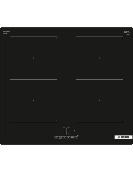 Płyta Indukcyjna Bosch Pvq611Bb6E Serie 6 60 Cm | Powerboost | Combizone | Timer | Czarny
