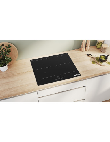 Płyta Indukcyjna Bosch Pvq611Bb6E Serie 6 60 Cm | Powerboost | Combizone | Timer | Czarny