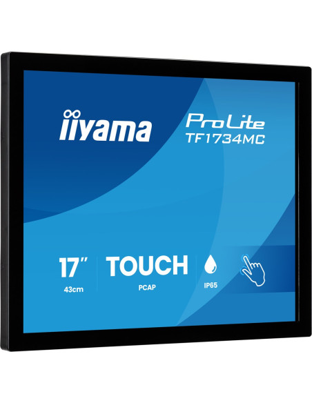 Iiyama Prolite Tf1734Mc-B8X Monitor Komputerowy 43,2 Cm (17") 1280 X 1024 Px Ekran Dotykowy
