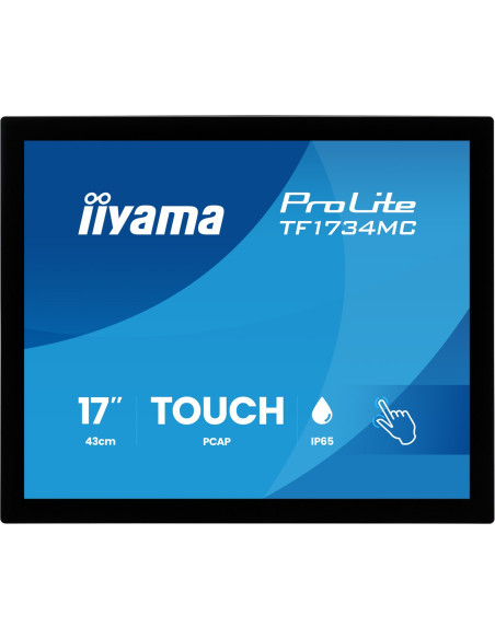 Iiyama Prolite Tf1734Mc-B8X Monitor Komputerowy 43,2 Cm (17") 1280 X 1024 Px Ekran Dotykowy