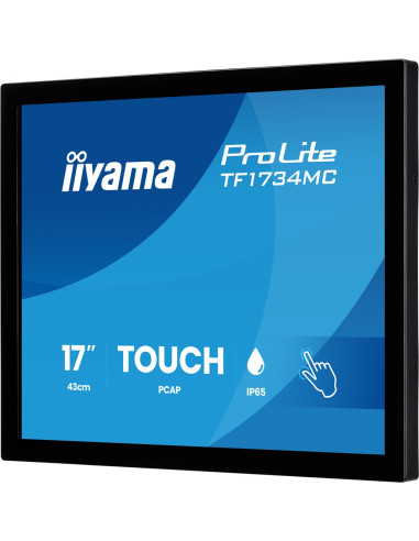 Iiyama Prolite Tf1734Mc-B8X Monitor Komputerowy 43,2 Cm (17") 1280 X 1024 Px Ekran Dotykowy