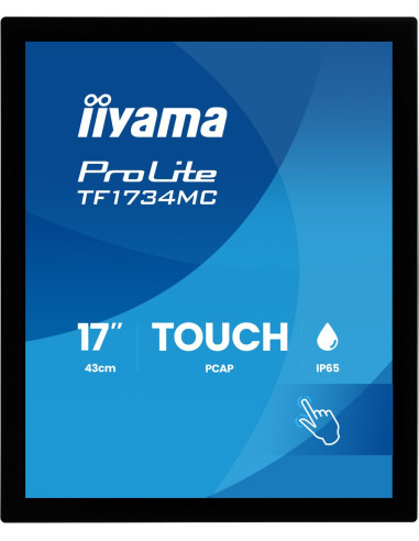 Iiyama Prolite Tf1734Mc-B8X Monitor Komputerowy 43,2 Cm (17") 1280 X 1024 Px Ekran Dotykowy
