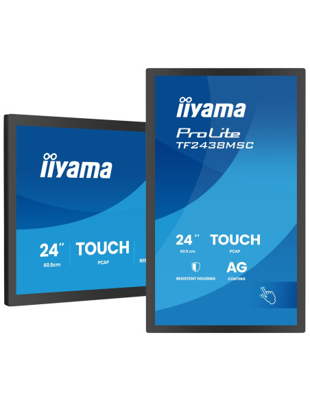 Iiyama Tf2438Msc-B2 Dotykowy Panel Sterowania 60,5 Cm (23.8") 1920 X 1080 Px