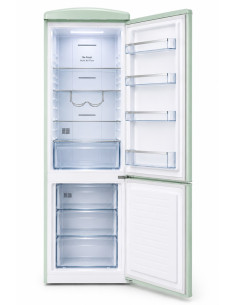 Lodówka Retro Ravanson Lkk-315Rm 597Mm X 707Mm X 1943 Mm | 315L | Total No Frost | Klasa E | Miętowy 2