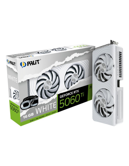 Palit Geforce Rtx 5060 Ti White Oc Nvidia 16 Gb Gddr7