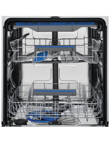 Zmywarka Do Zabudowy 60 Cm Electrolux Eem48321L | Klasa B | 15 Kpl | Timebeam | Airdry | Szuflada Na Sztućce