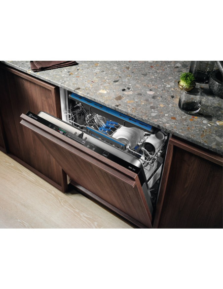 Zmywarka Do Zabudowy 60 Cm Electrolux Eem48321L | Klasa B | 15 Kpl | Timebeam | Airdry | Szuflada Na Sztućce