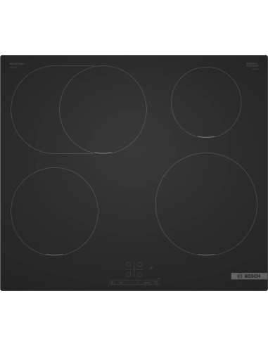 Płyta Indukcyjna Bosch Pif61Abb5E 60 Cm | Powerboost | Timer | Touchselect | Czarny Mat