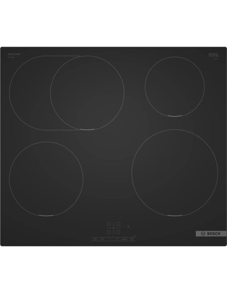 Płyta Indukcyjna Bosch Pif61Abb5E 60 Cm | Powerboost | Timer | Touchselect | Czarny Mat