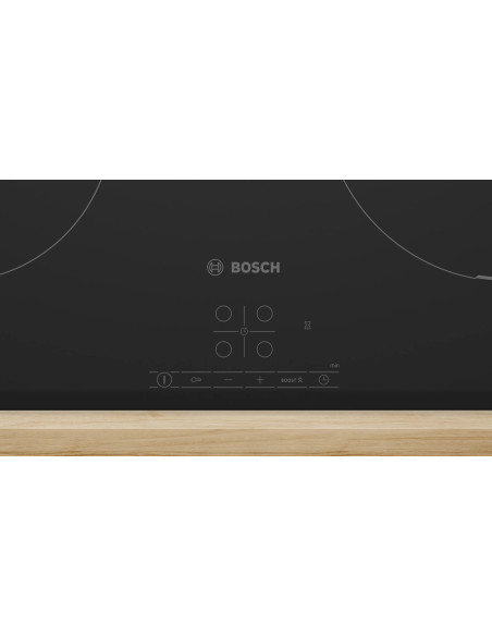 Płyta Indukcyjna Bosch Pif61Abb5E 60 Cm | Powerboost | Timer | Touchselect | Czarny Mat