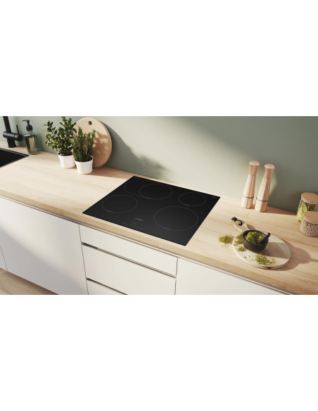 Płyta Indukcyjna Bosch Pif61Abb5E 60 Cm | Powerboost | Timer | Touchselect | Czarny Mat