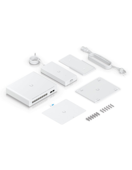 Switch Ubiquiti Unifi Pro Xg 8 Poe 10P Poe ( Poe++: 8 ) Managed Gigabit (Usw-Pro-Xg-8-Poe-Eu)