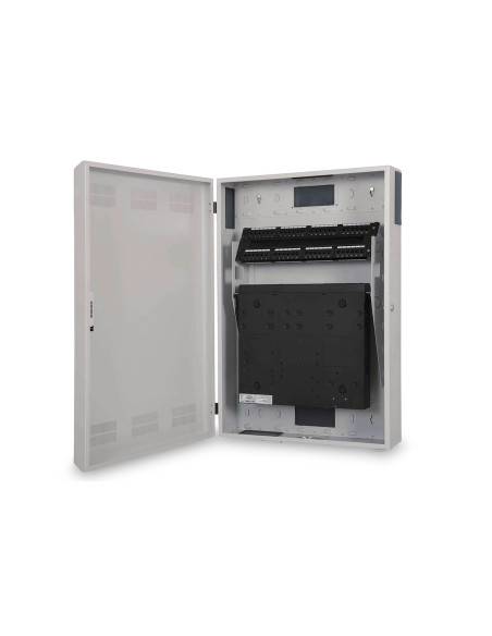 Digitus Szafa Sieciowa Wisząca Slim 19" 3U Rack 600X200, Drzwi Pełne, Szary, Niedzielona, Złożona, 100Kg