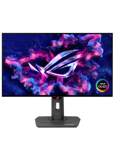 Asus Rog Strix Oled Xg27Aqdmg Monitor Komputerowy 67,3 Cm (26.5") 2560 X 1440 Px Quad Hd Czarny