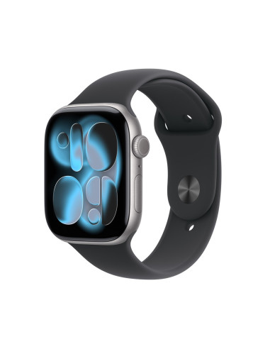 Apple Watch Series 11 Oled 46 Mm Cyfrowy 416 X 496 Px Ekran Dotykowy Szary Wi-Fi Gps
