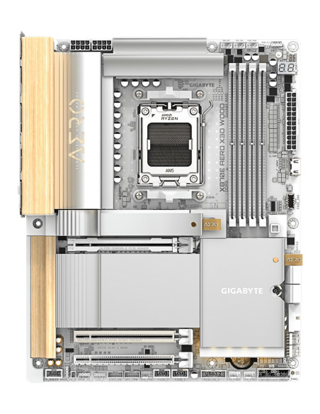 Gigabyte X870E Aero X3D Wood Amd X870E Gniazdo Am5 Atx