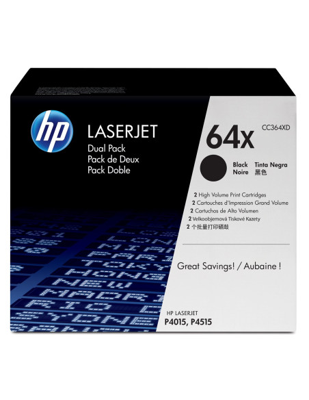 Hp (Cc364Xd) No 64Xd Hp64Xd Hp 64Xd Dwupak Wkład (Cc364Xd)