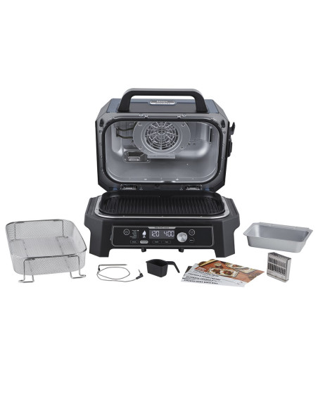 Grill Elektryczny Ninja Og901Eu, 1700 W, Blat, Patelnia