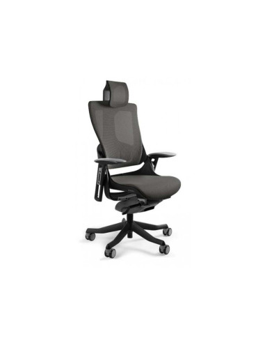 Fotel Biurowy Wau 2 Nw41 Siatka Charcoal/Czarny