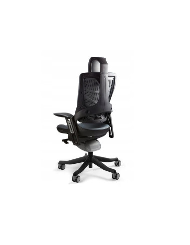 Fotel Biurowy Wau 2 Bl401 Tkanina Magenta/Czarny