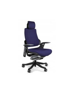 Fotel Biurowy Wau Bl412 Tkanina Navyblue/Czarny