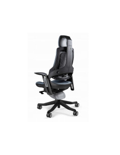 Fotel Biurowy Wau Bl412 Tkanina Navyblue/Czarny 2