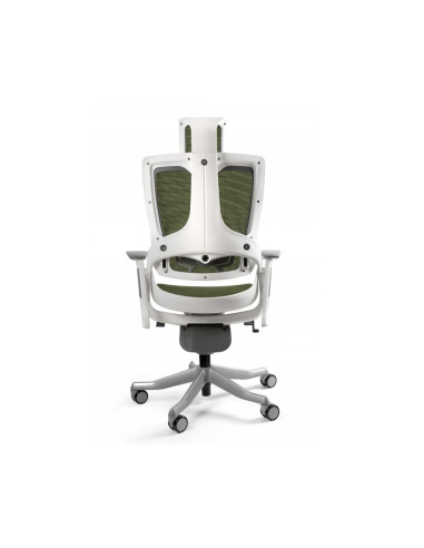 Fotel Biurowy Wau 2 Nw46 Siatka Olive/Biały
