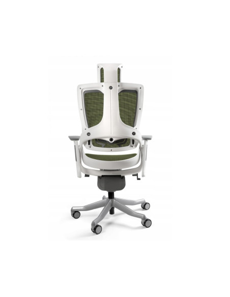 Fotel Biurowy Wau 2 Nw46 Siatka Olive/Biały
