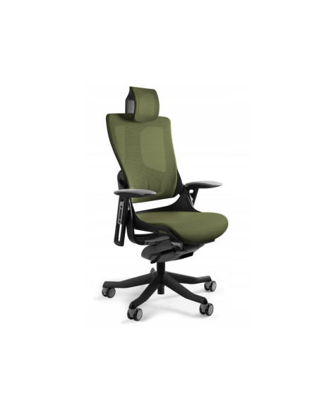 Fotel Biurowy Wau 2 Nw46 Siatka Olive/Czarny