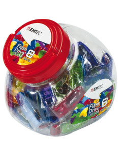 Emtec C410 Color Mix - Candy Jar 2.0 Pamięć Usb 32 Gb Usb Typu-A Wielobarwny