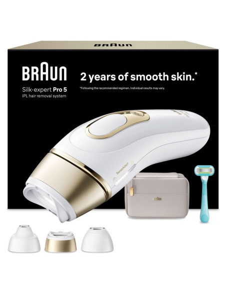 Braun Silk-Expert 80851324 Środek Do Usuwania Włosów Intensywne Światło Impulsowe (Ipl) Biały, Żółty