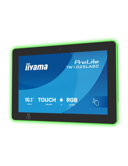Iiyama Prolite Tw1025Lasc-B3Pnr Monitor Komputerowy 25,6 Cm (10.1") 1280 X 800 Px Wxga Led Ekran Dotykowy Przeznaczony Dla Wielu