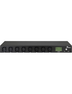 Inter-Tech Pdu Sa-0816 Rozdzielacz Zasilania Pdu 8 X Gniazdo Sieciowe Czarny