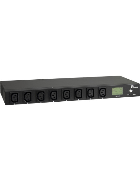 Inter-Tech Pdu Sa-0816 Rozdzielacz Zasilania Pdu 8 X Gniazdo Sieciowe Czarny