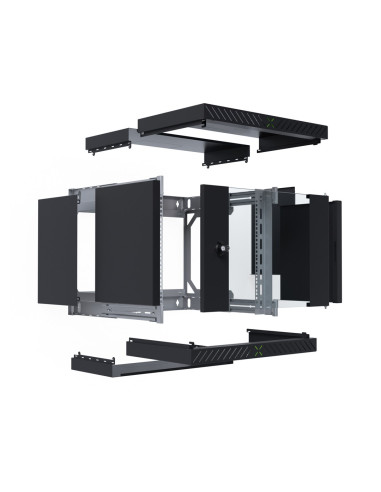 Efb Elektronik Wgx-0906Ts.g1 Stojak 9U Szafa Wisząca Czarny