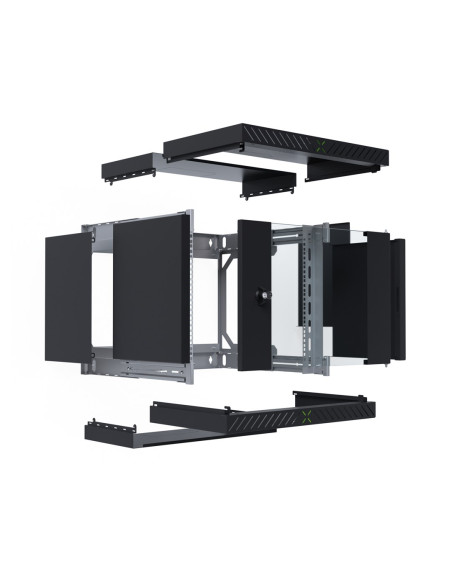 Efb Elektronik Wgx-0906Ts.g1 Stojak 9U Szafa Wisząca Czarny