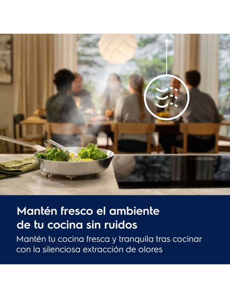 Okap Kominowy Electrolux Lfg815K 80 Cm | 650 M3/H | Hob2Hood | Led | Czarny