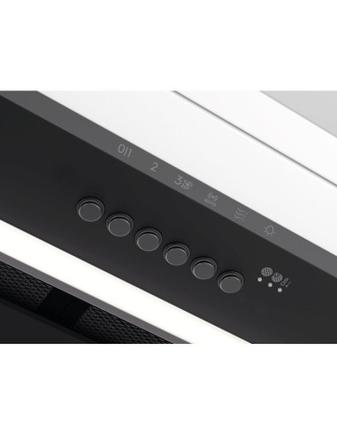 Okap Kominowy Electrolux Lfg815K 80 Cm | 650 M3/H | Hob2Hood | Led | Czarny