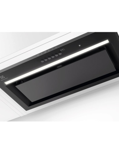 Okap Kominowy Electrolux Lfg815K 80 Cm | 650 M3/H | Hob2Hood | Led | Czarny