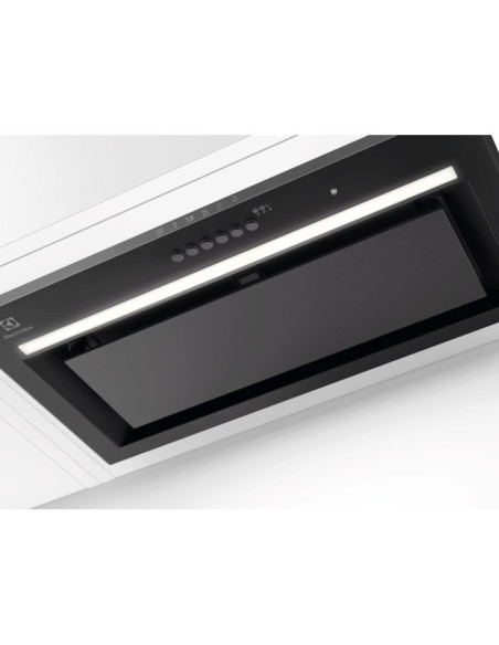 Okap Kominowy Electrolux Lfg815K 80 Cm | 650 M3/H | Hob2Hood | Led | Czarny