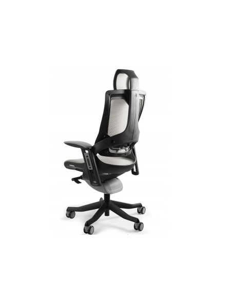 Fotel Biurowy Wau 2 Nw42 Siatka Snowy/Czarny