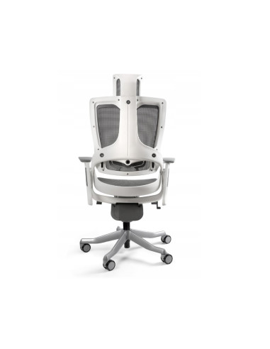 Fotel Biurowy Wau 2 Nw41 Siatka Charcoal/Biały