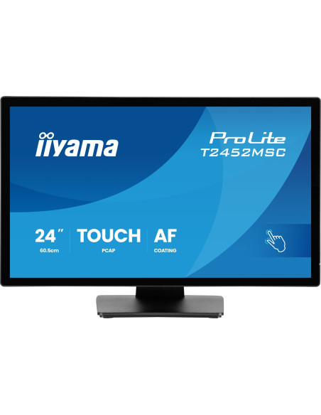 Iiyama Prolite T2452Msc-B2 Monitor Komputerowy 61 Cm (24") 1920 X 1080 Px Full Hd Ekran Dotykowy Czarny