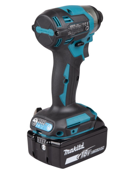 Zakrętarka Udarowa Makita Dtd173Rtj 18V 2X5,0Ah 180Nm